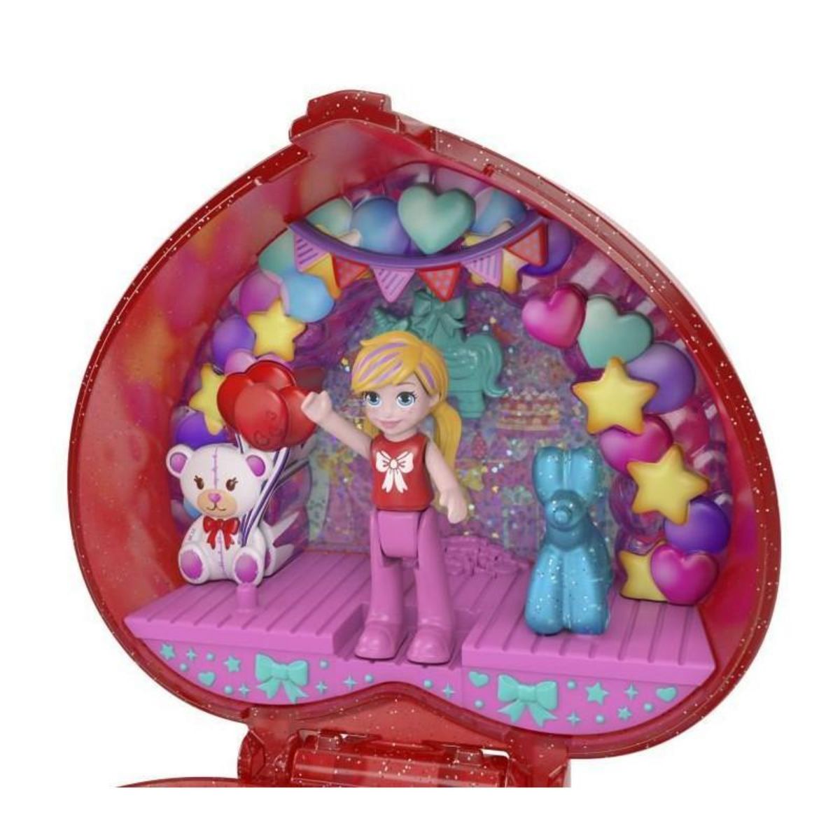 POLLY POCKET Coffret poc Polly Pocket rubis pailleté