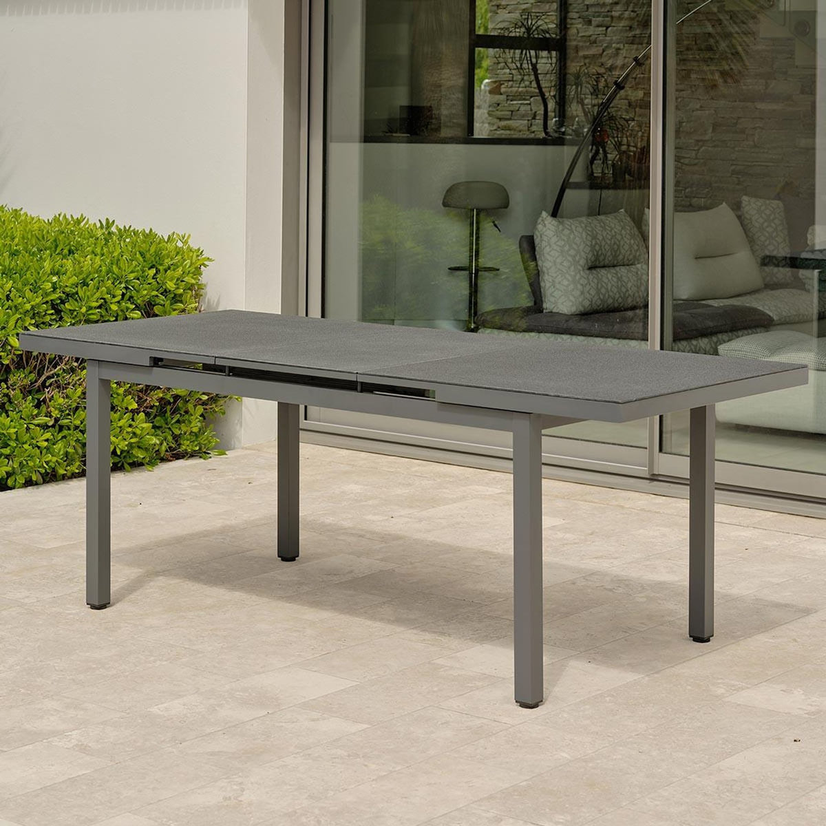 Paris Prix Table de Jardin Extensible  Dania  160-210cm Anthracite