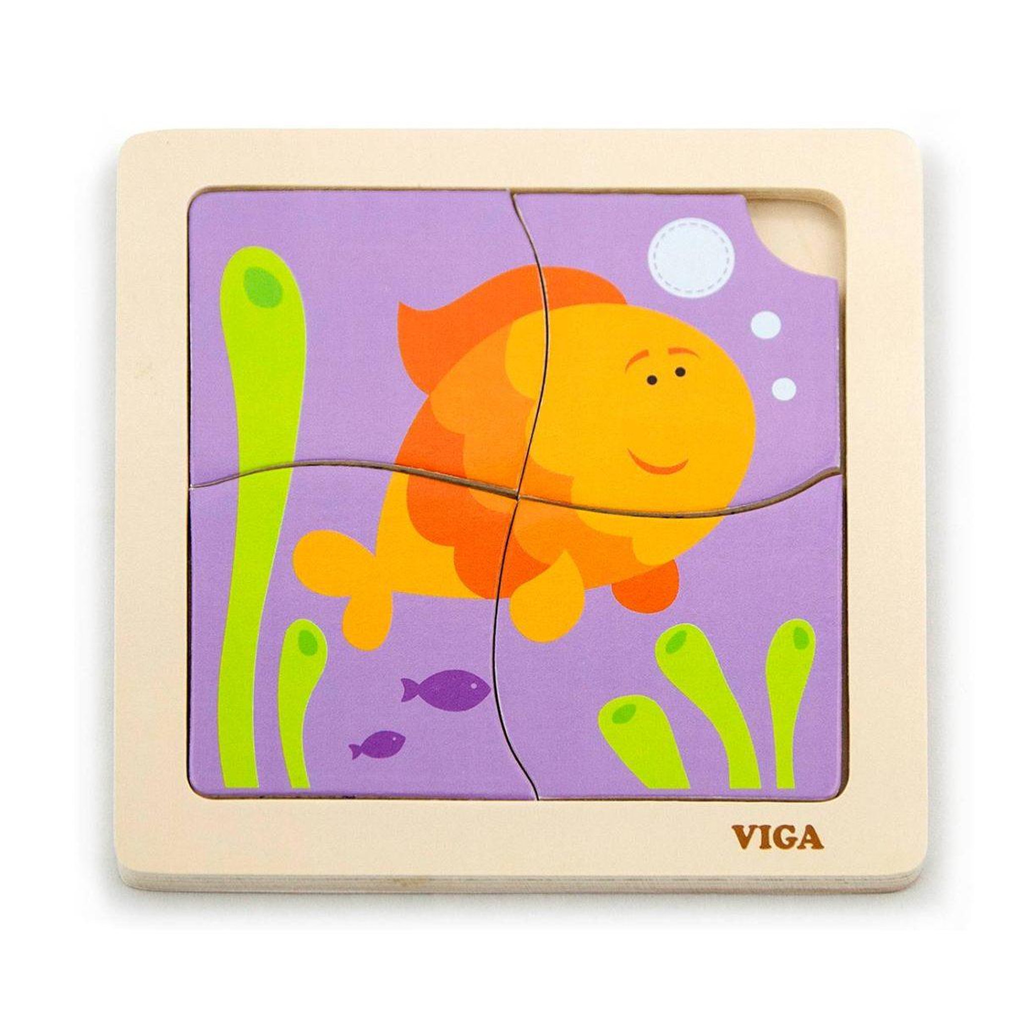 VIGA Puzzle plat pratique  50144 - poisson