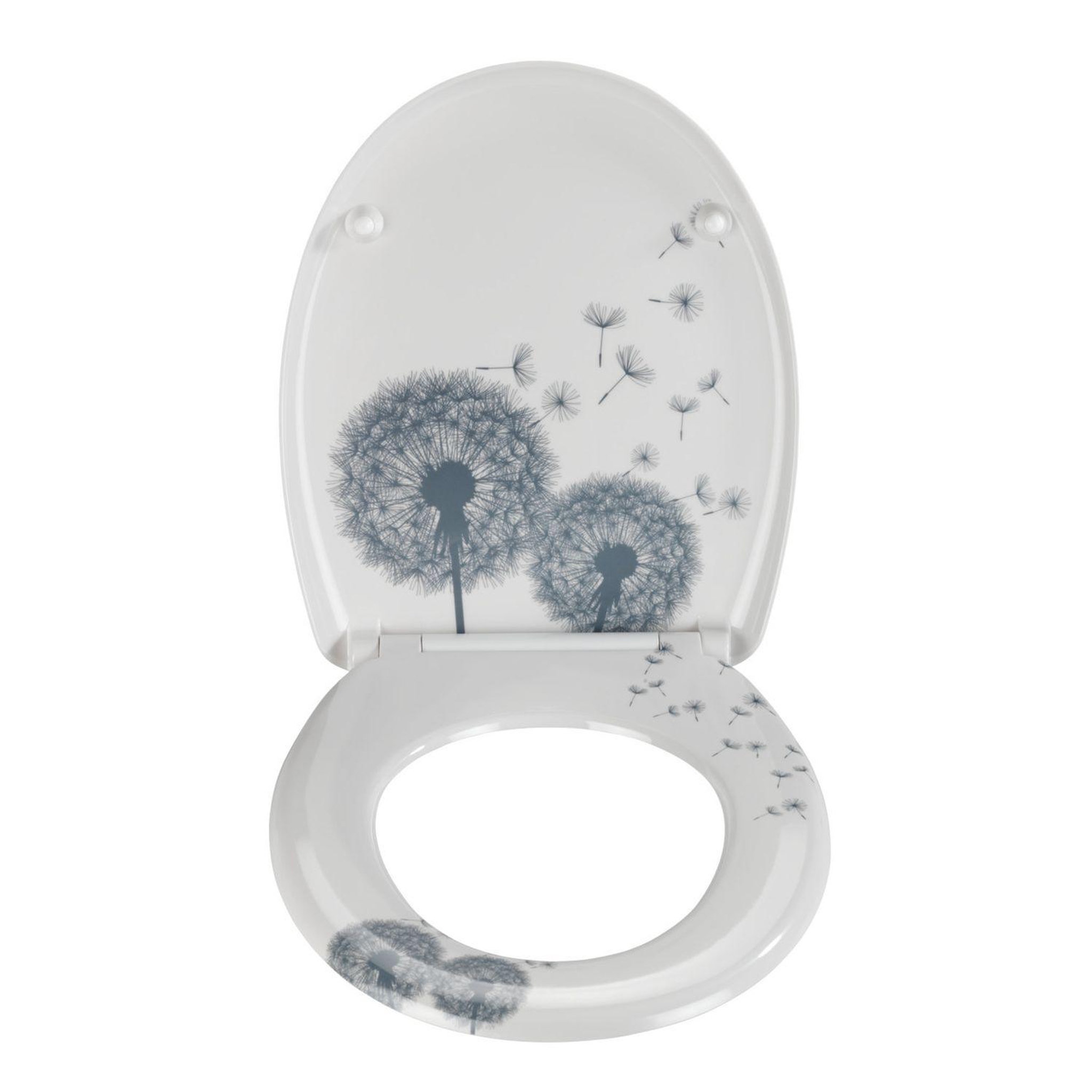 Voir la diapositive 3 : Wenko Abattant wc astera - abaissement automatique - blanc