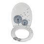 Voir la diapositive 3 : Wenko Abattant WC Astera - Abaissement automatique - Blanc