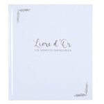 Paris Prix Livre d'Or  Nos Moments Inoubliables  20x25cm Blanc
