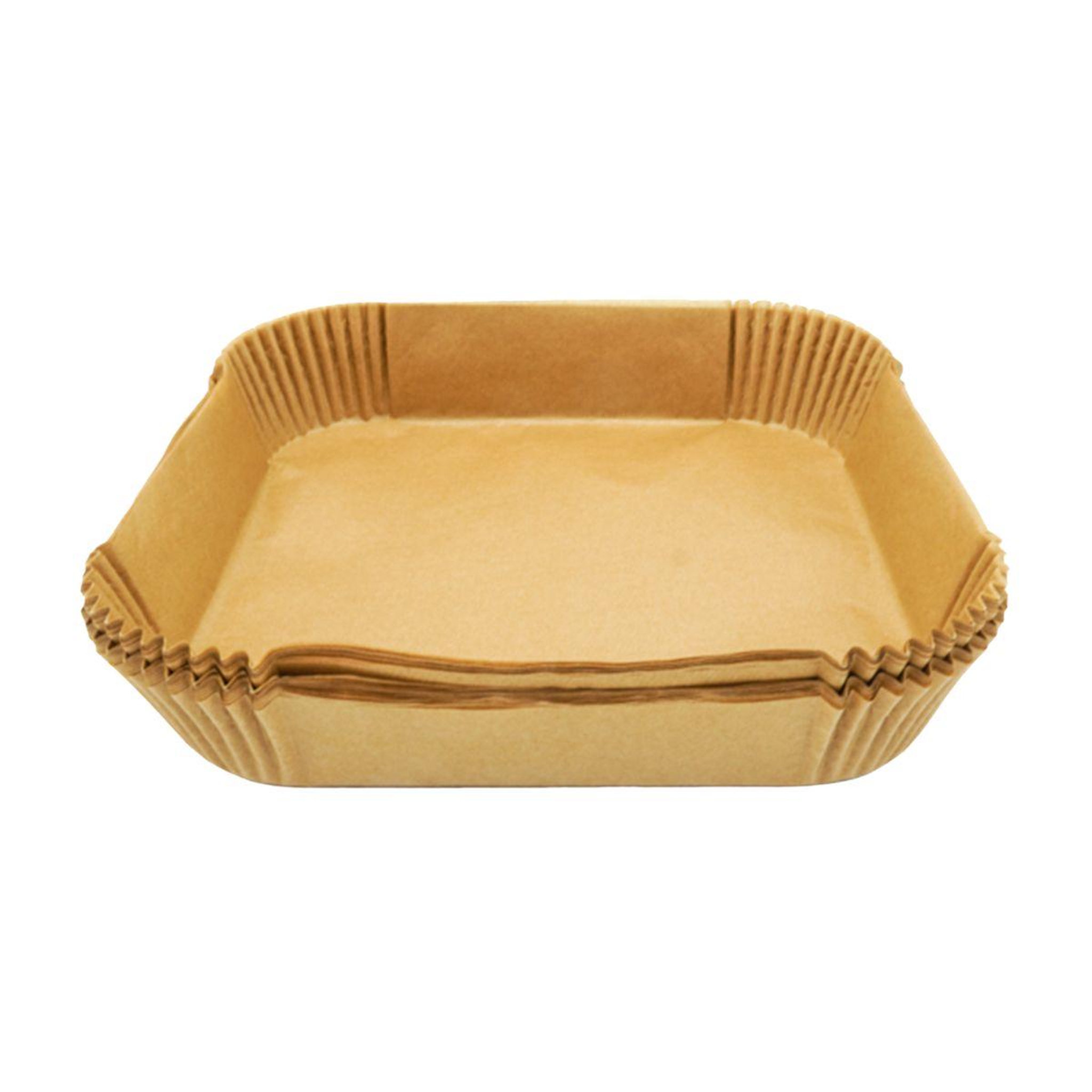 Fackelmann 50 moules en papier cuisson pour air fryer carrés 16 cm fackelmann divers