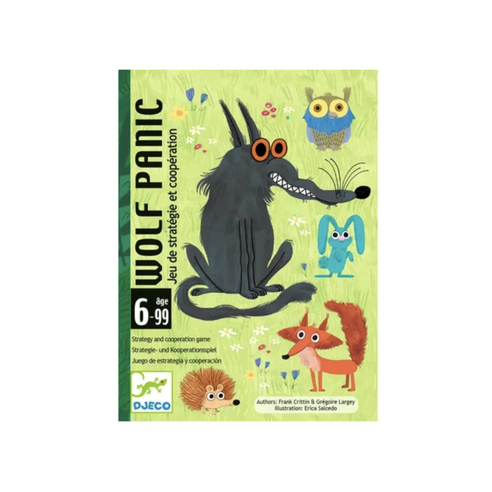 Djeco Jeu de cartes - Wolf panic