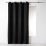 Paris Prix Rideau Uni  Riad  140x260cm Noir