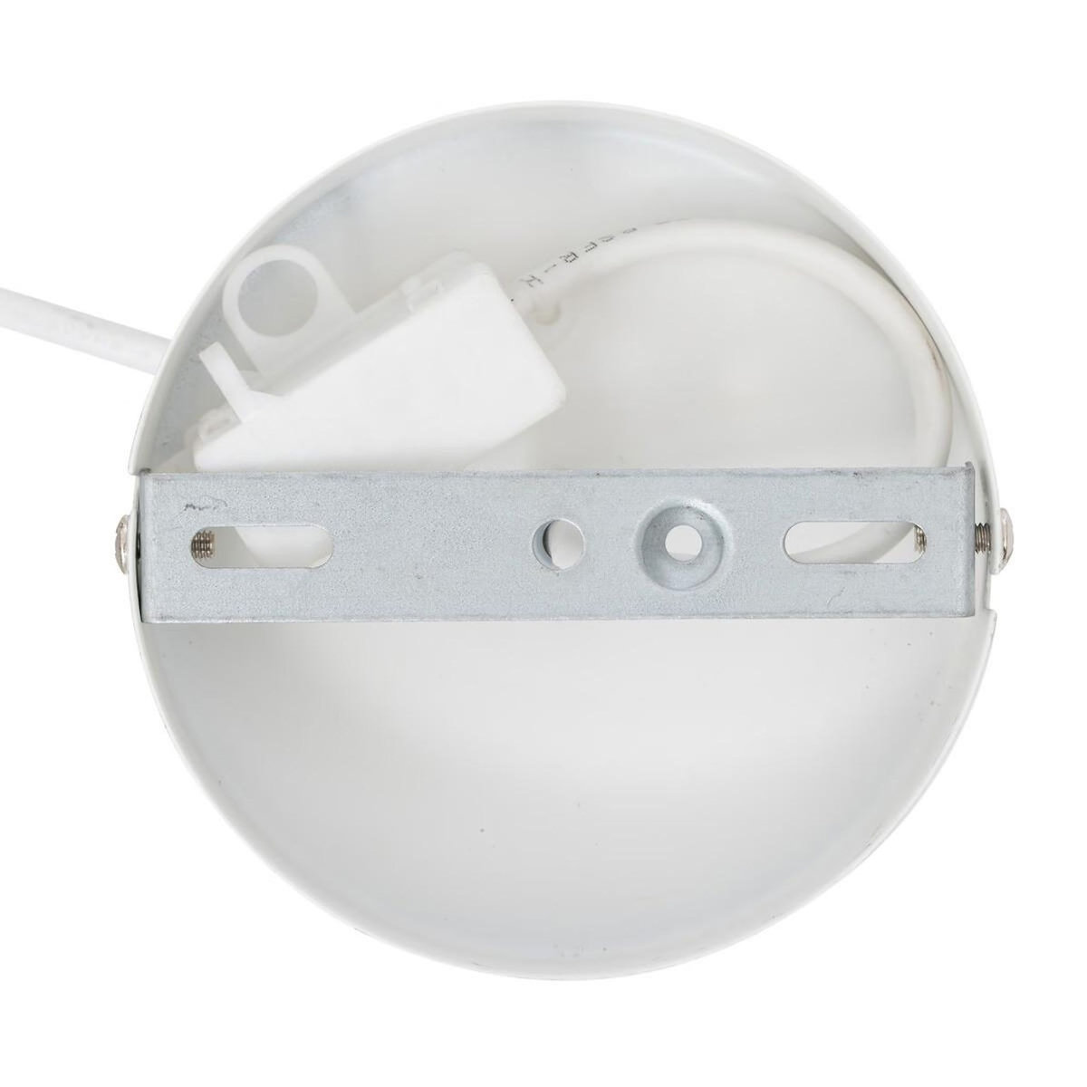ATMOSPHERA Lampe Suspension en Verre  Travis  25cm Blanc