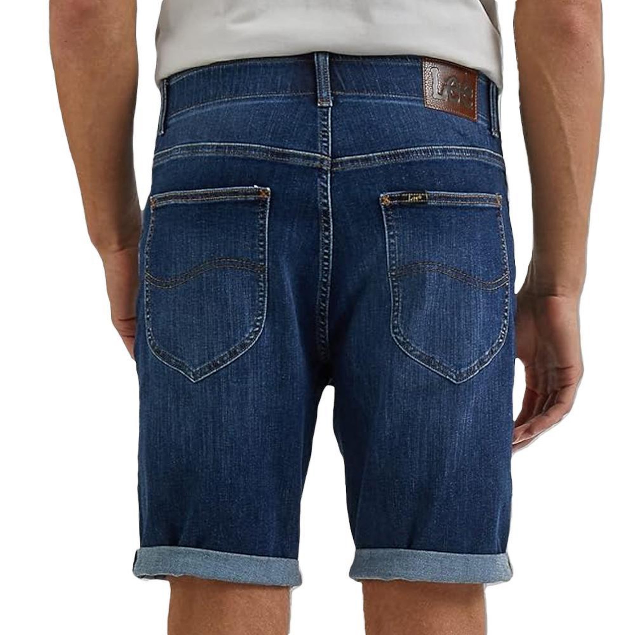 Voir la diapositive 2 : LEE Short Bleu Homme Lee Short Mvp Mid Wash