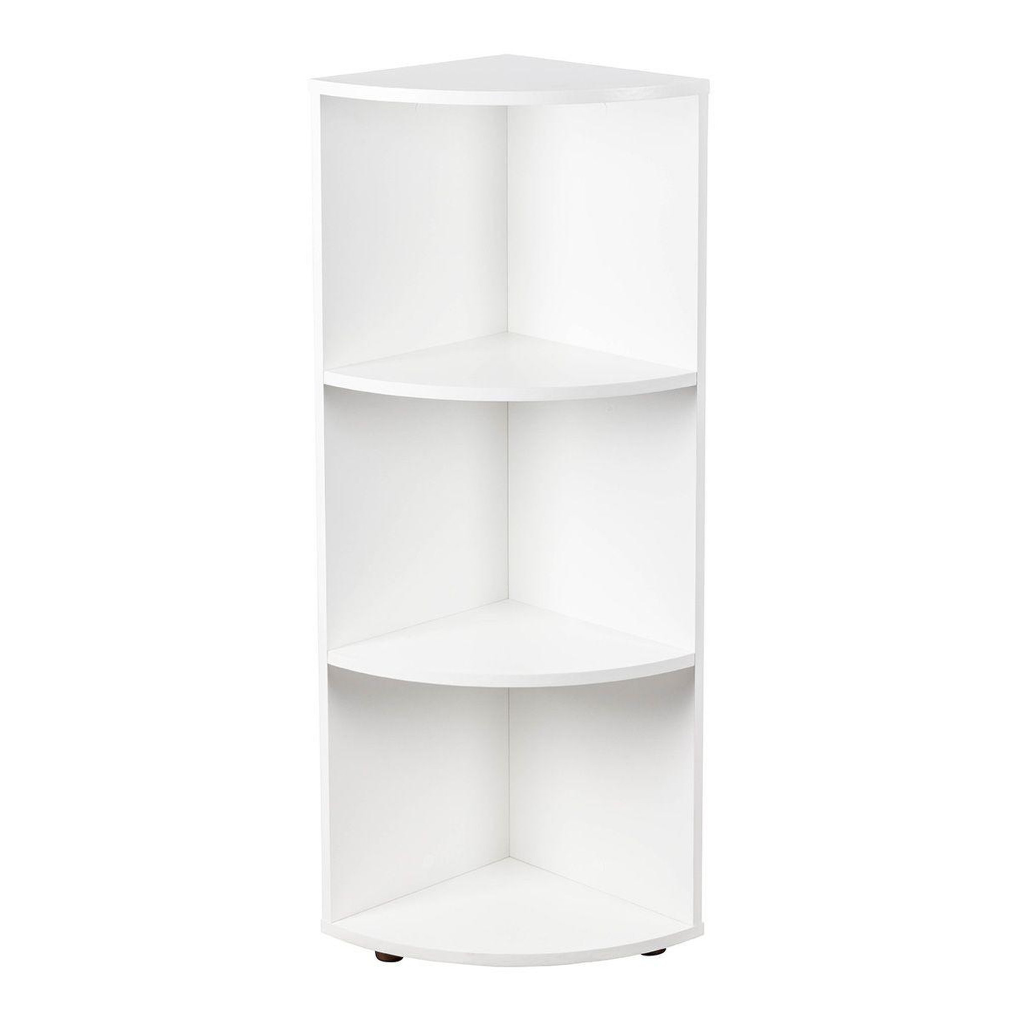 Paris Prix Étagère d'Angle 3 Niveaux  Jake  110cm Blanc