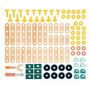 Voir la diapositive 3 : Juratoys-Janod Brico Kids - Kit de Bricolage 100 Pièces pour Enfants de 3 Ans et Plus
