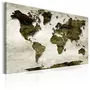 Paris Prix Tableau Imprimé  World Map : Green Planet  40x60cm