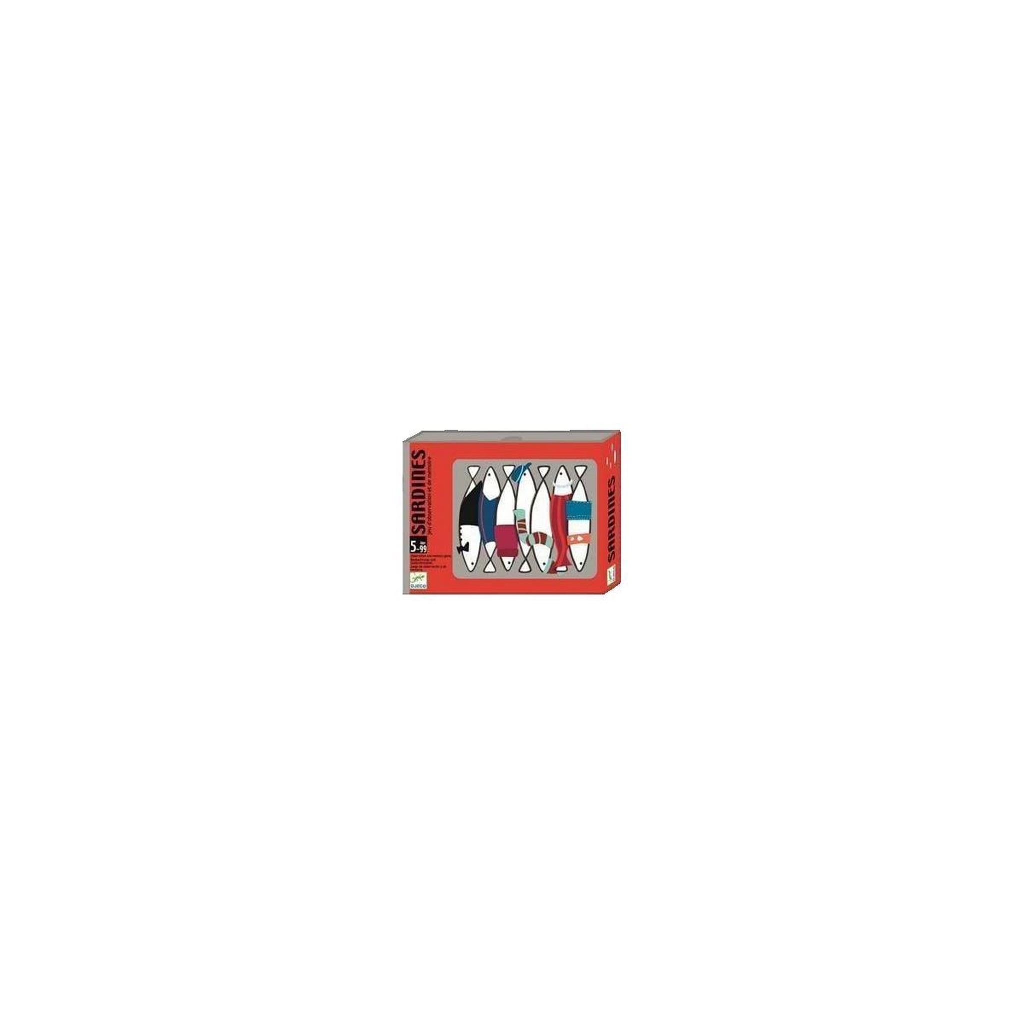 Voir la diapositive 2 : Djeco Jeu de mémoire Djeco Sardines