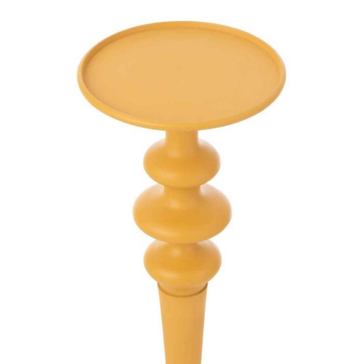 Paris Prix Bougeoir Rond Design  Vicky  84cm Ocre