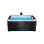 Voir la diapositive 2 : MSpa SPA rigide OSLO MSPA 6 personnes gris. 4 coussins. bâche incluse + housse thermique. hydromassages système