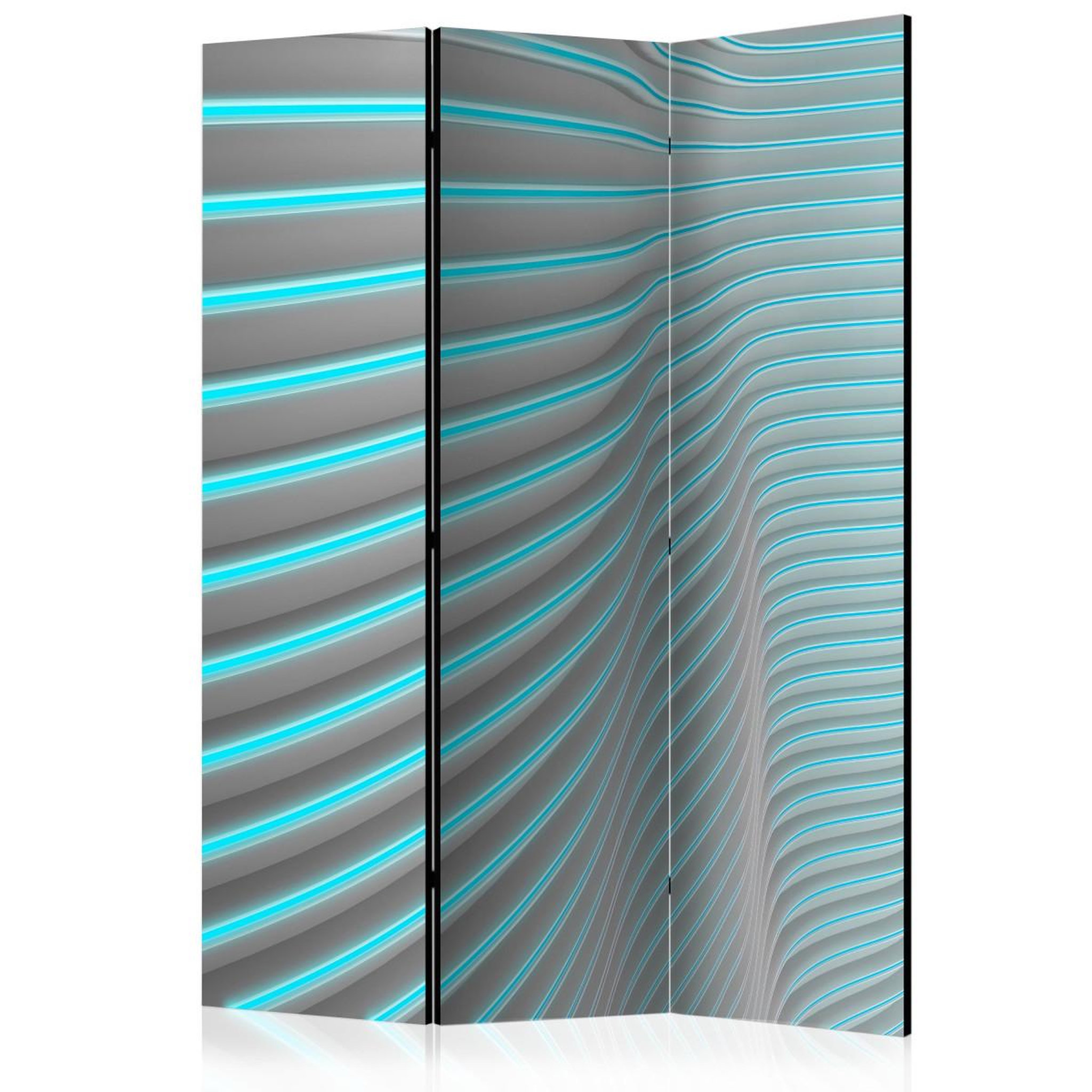 Paris Prix Paravent 3 volets  neon blue  135x172cm