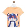 INEXTENSO T-shirt orange fluo bébé garçon 
