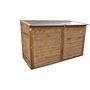 Voir la diapositive 1 : Coffre de rangement jardin bois - 2000L - TROCADERO