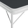 Voir la diapositive 3 : VIDAXL Table de camping pliable avec 2 bancs Aluminium Gris