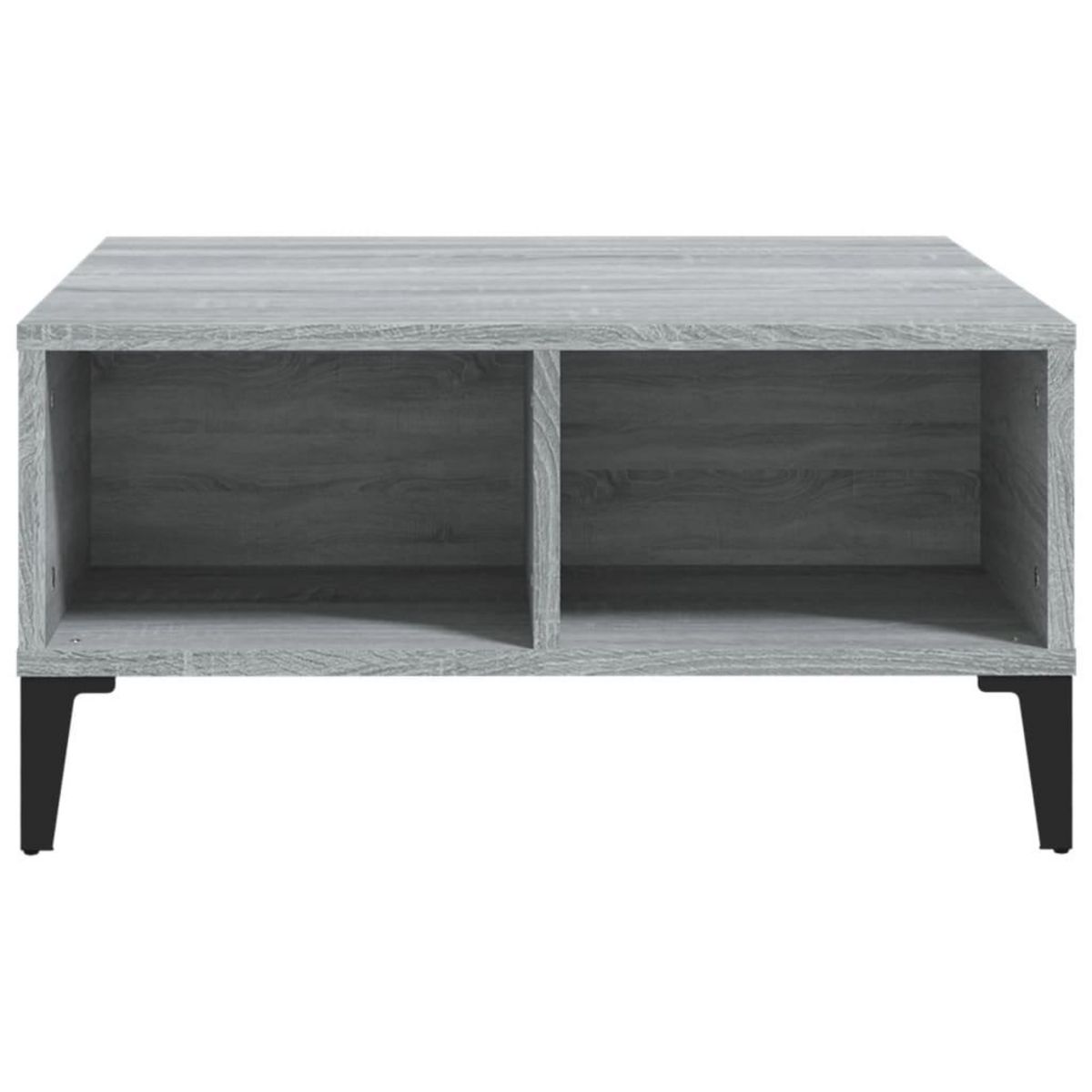 VIDAXL Table basse sonoma gris 60x60x30 cm bois d'ingenierie