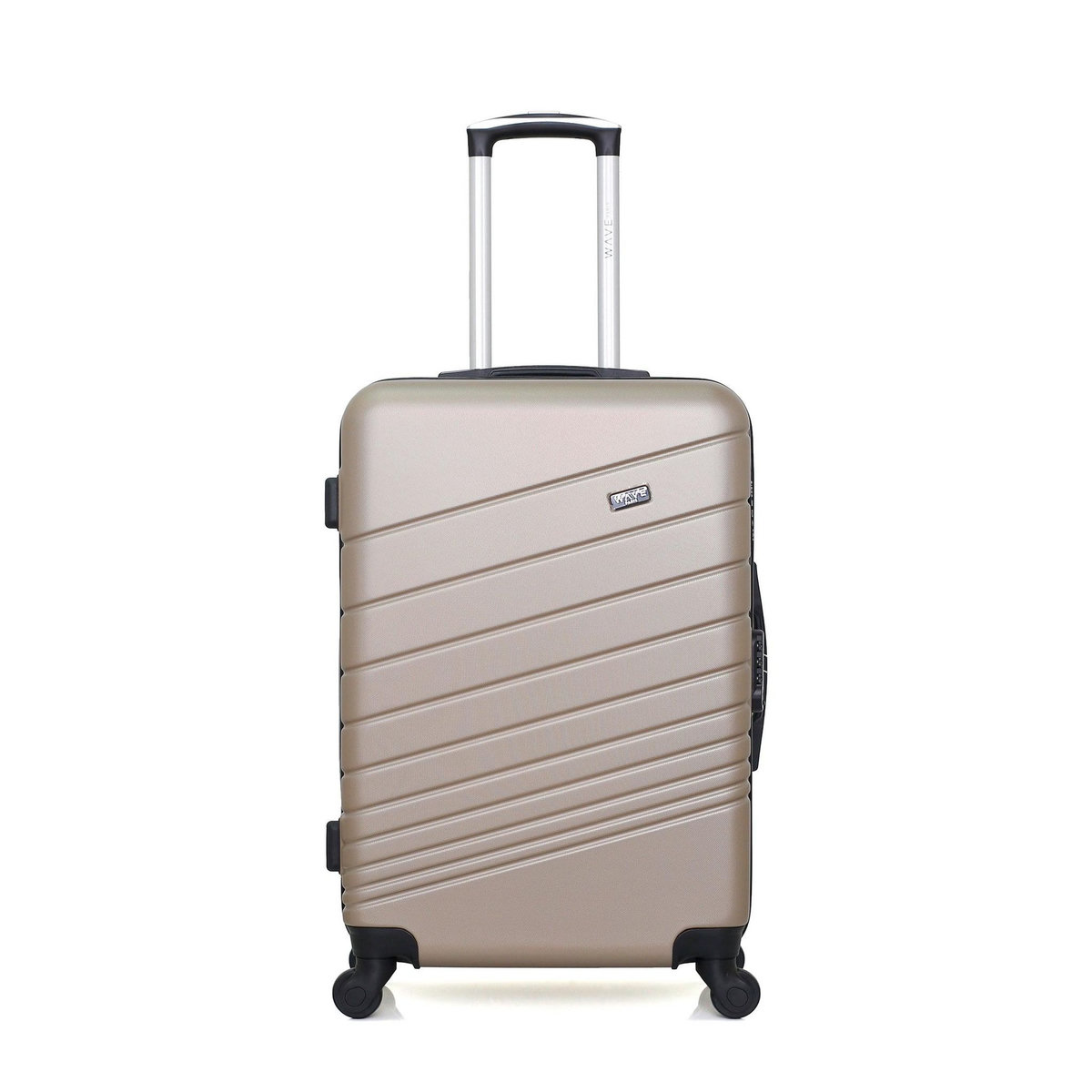 WAVE PARIS WAVE PARIS - Valise Weekend ABS TIGRE 4 Roues 65 cm