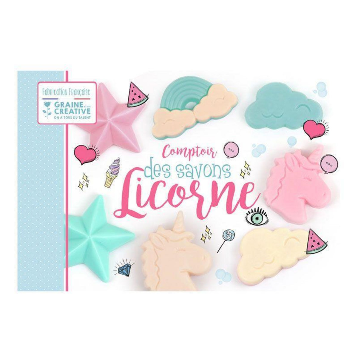 Graine créative Coffret Comptoir des Savons Licorne