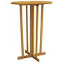 Voir la diapositive 2 : VIDAXL Table de bar 90x65x105 cm Bois de teck solide