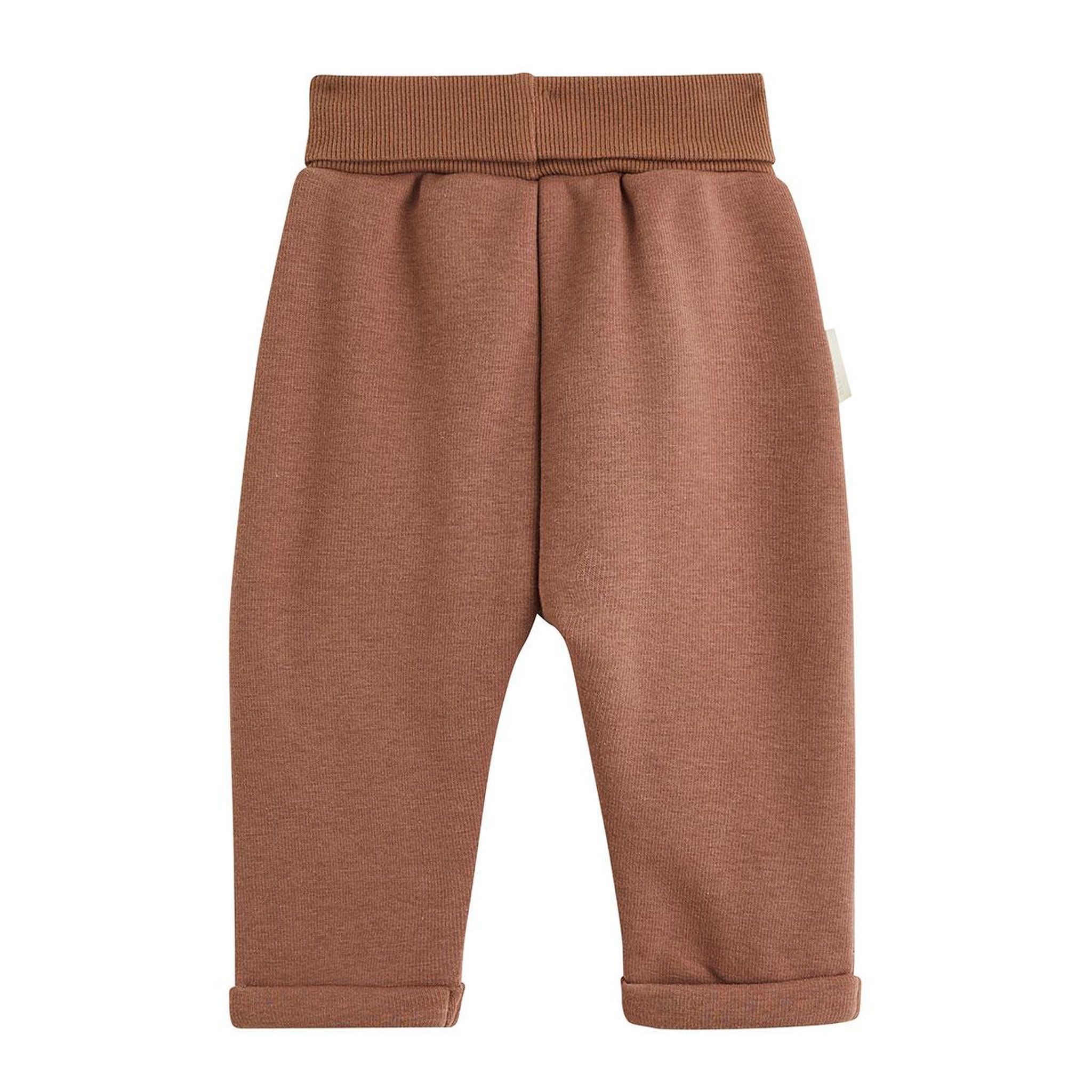 Voir la diapositive 4 : PETIT BEGUIN Lot de 2 sarouels bébé en molleton ultra chaud