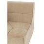 Voir la diapositive 6 : Paris Prix Module Canapé d'Angle Matelassé  Grid  98cm Beige Foncé