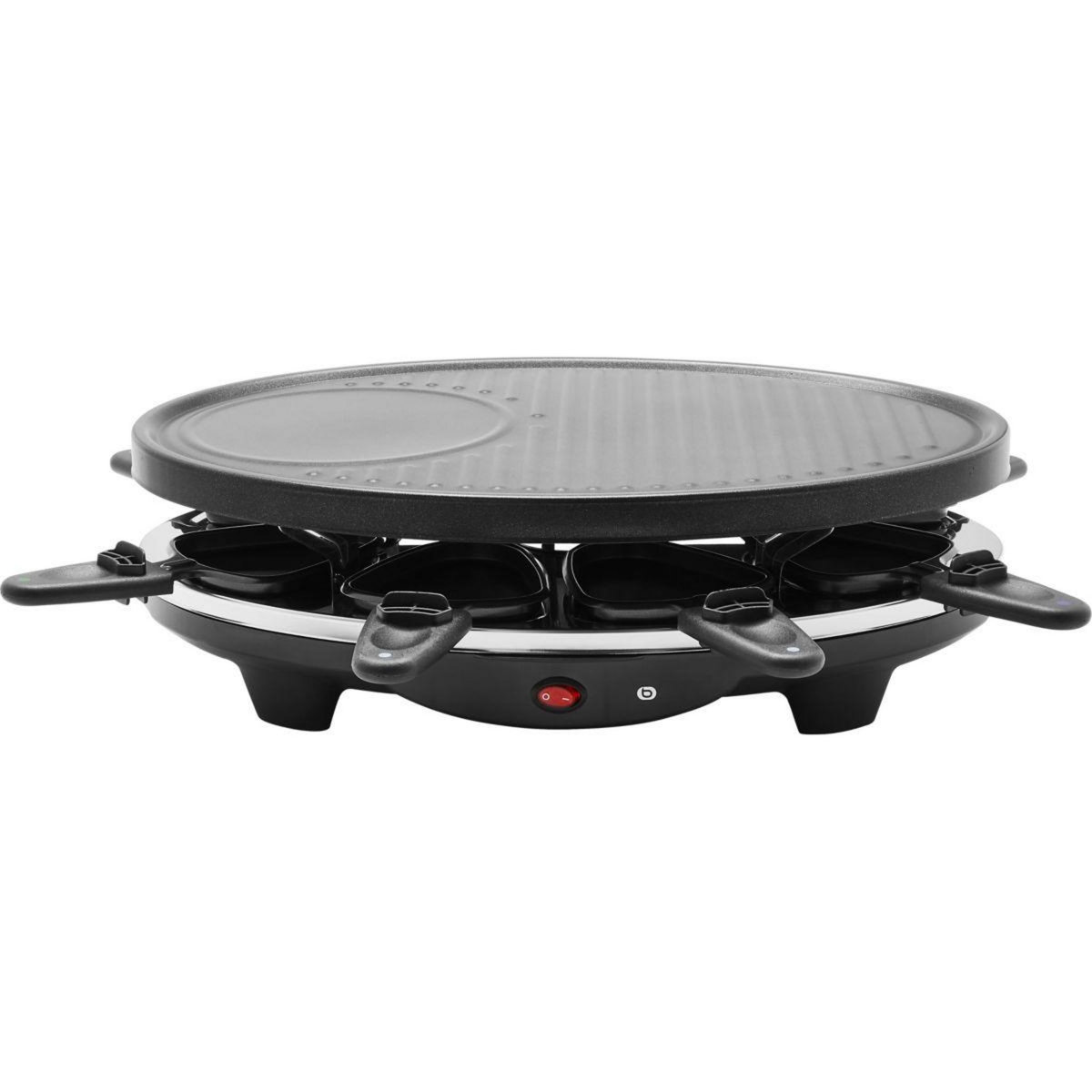 ESSENTIEL B Raclette ERGP5 8 personnes 3 en 1 From'Party