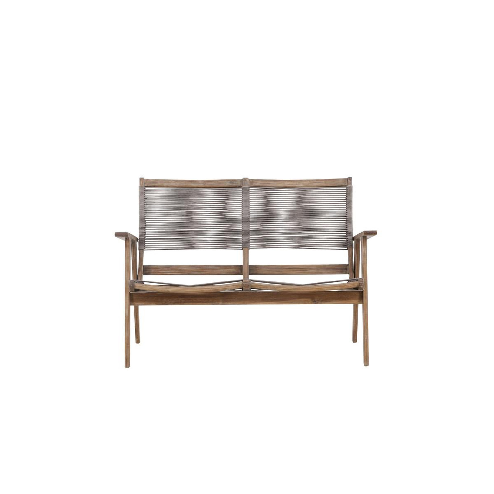 Voir la diapositive 4 : Paris Prix Canapé de jardin 2 places  little john  120cm marron