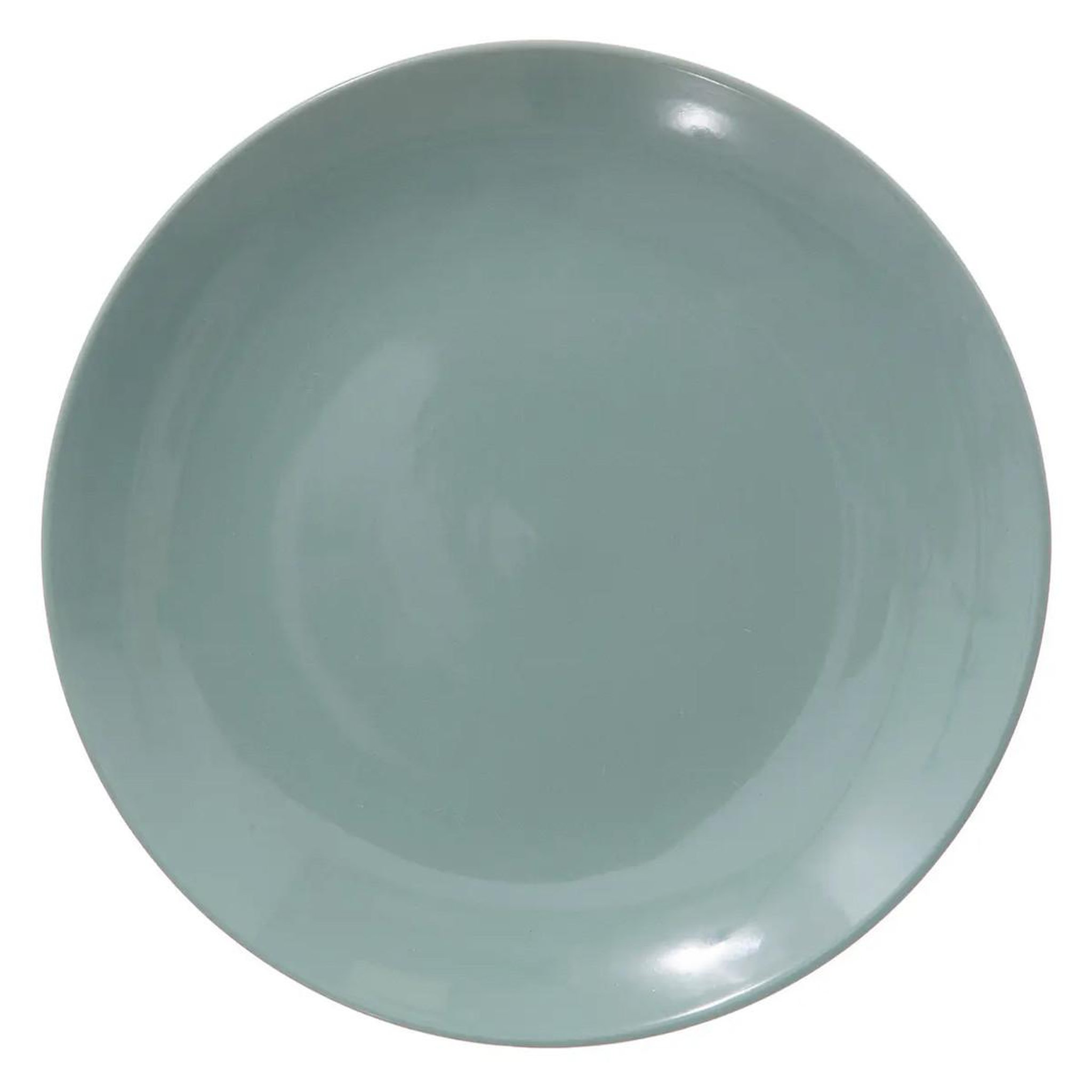 SECRET DE GOURMET Lot de 6 assiettes plates  colorama  26cm vert menthe