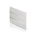 CENTRALE BRICO Radiateur électrique céramique 1500 W HJM Evelyn II horizontal blanc