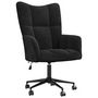 Voir la diapositive 2 : VIDAXL Chaise de relaxation Noir Velours
