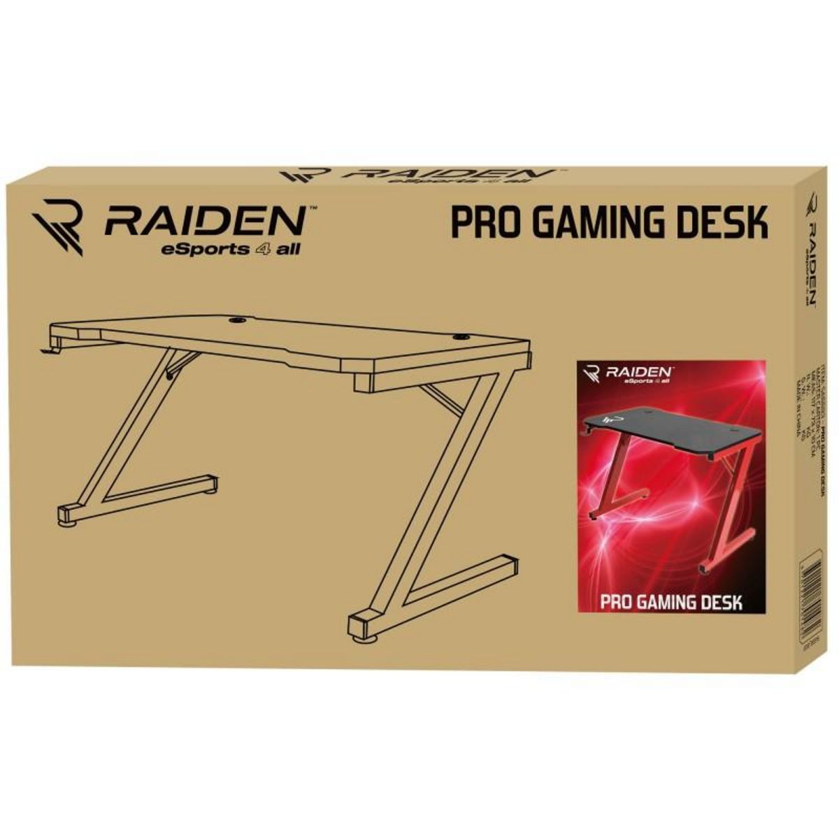 Subsonic Bureau gaming ergonomique pour PC gamer