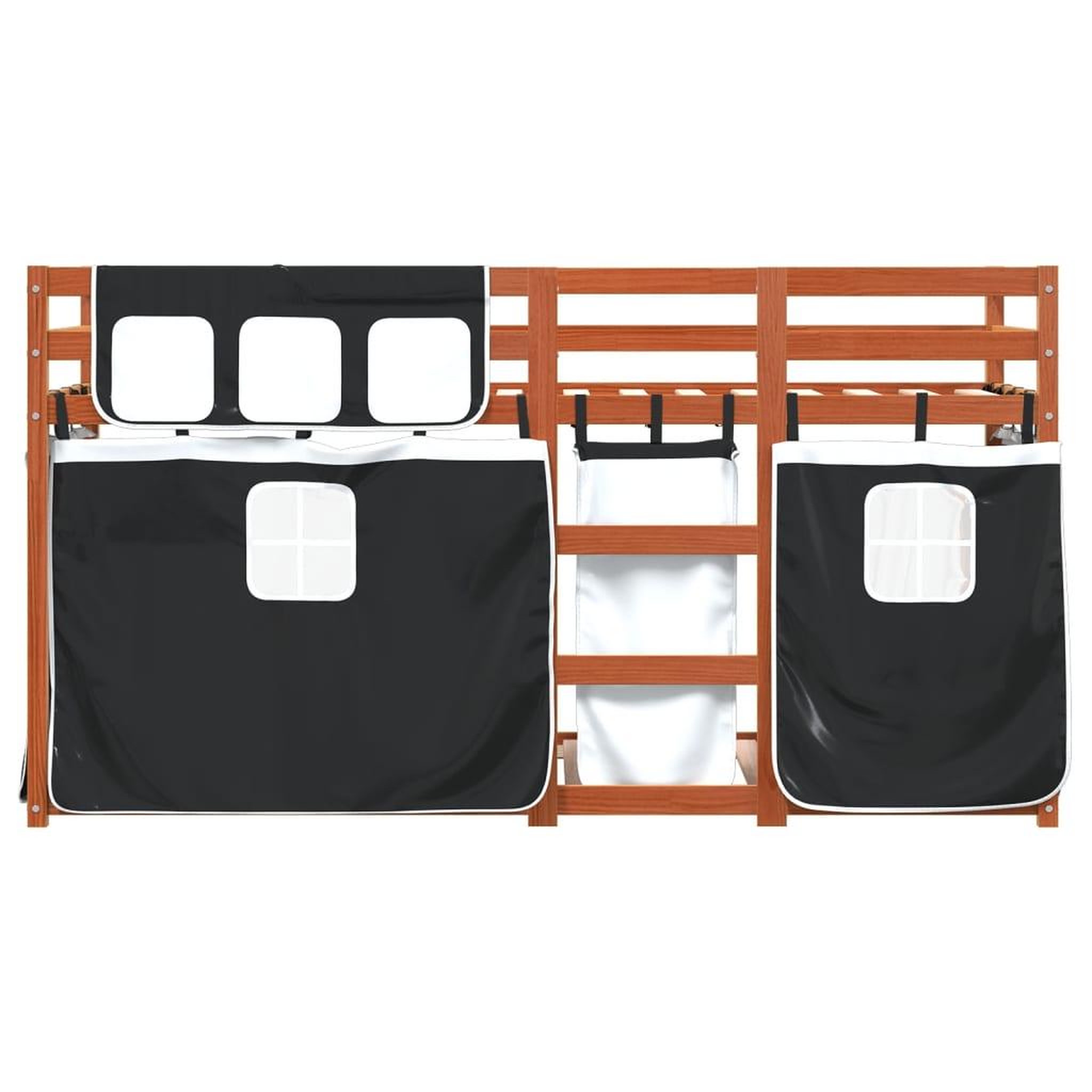 Voir la diapositive 5 : VIDAXL Lit superpose sans matelas 90x200 cm bois de pin massif