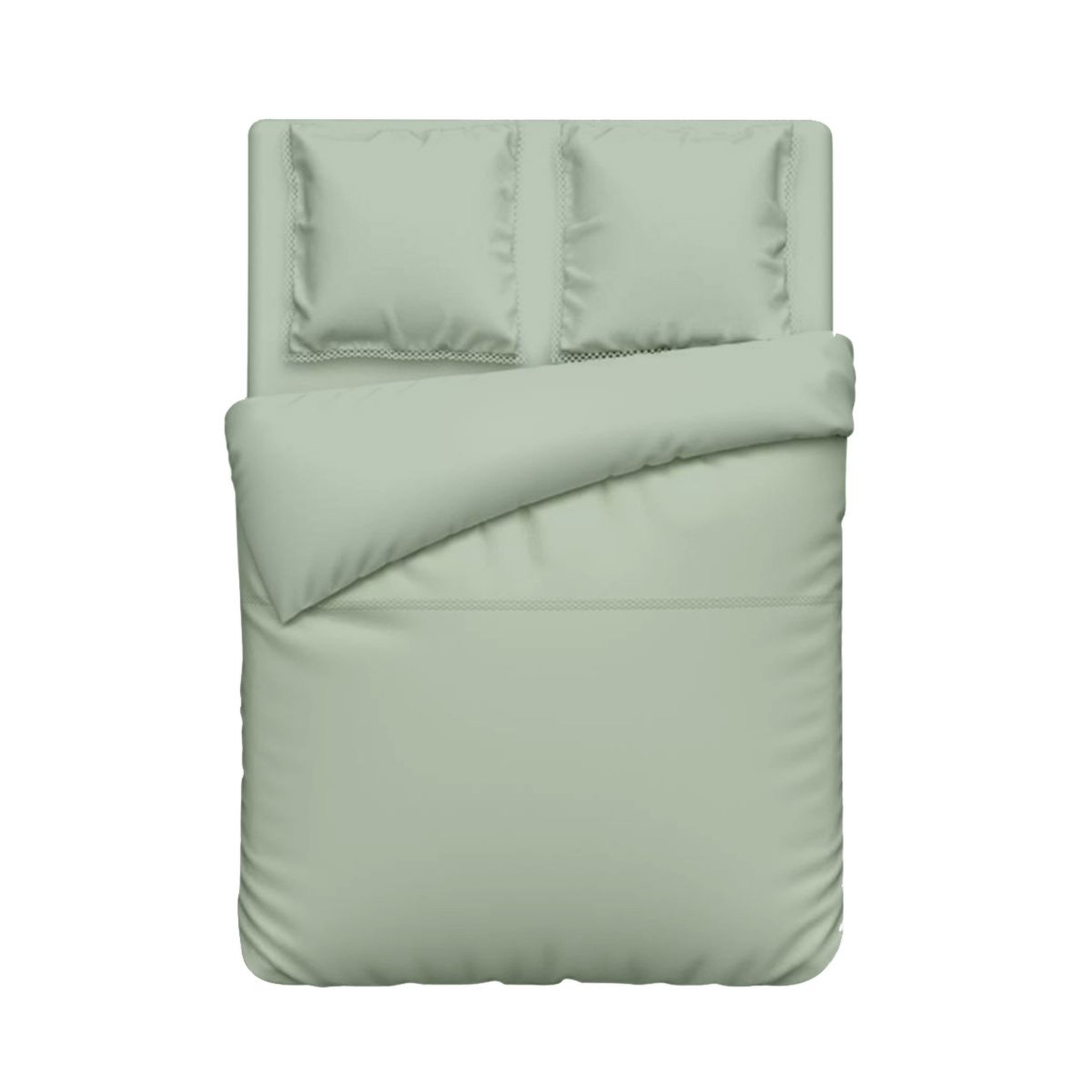 Housse de couette unie en coton 52 fils 