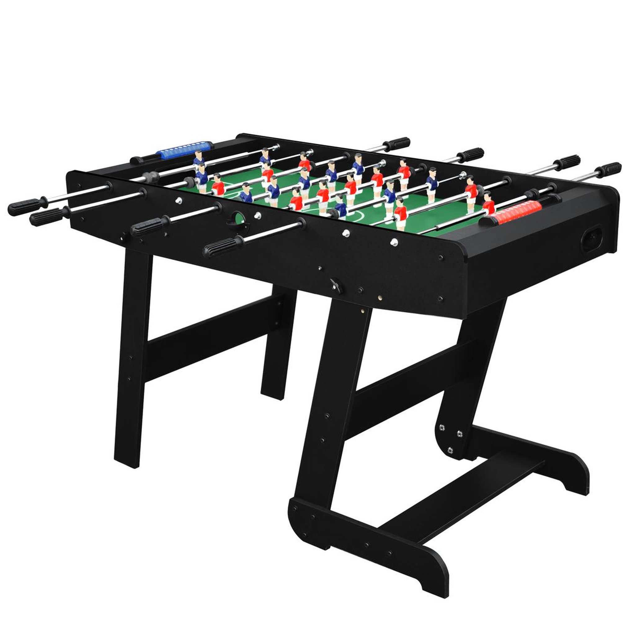 Voir la diapositive 6 : MISTER BABYFOOT Baby foot pliable en bois noir - Zizou