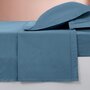 Voir la diapositive 3 : Sensei Maison Drap plat en percale de coton SOFT PERCALE