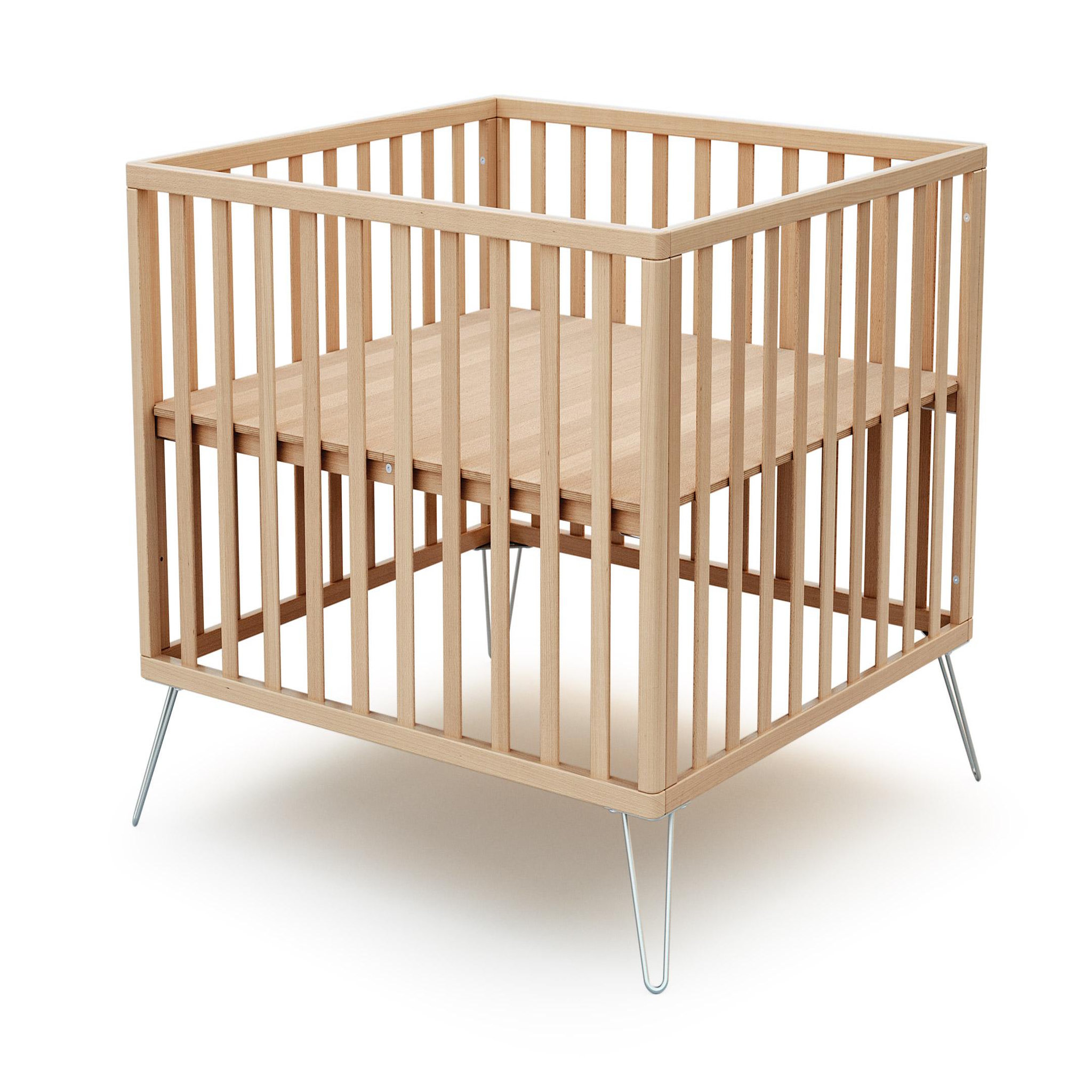 Voir la diapositive 2 : JURABABY Parc bébé ONLY en bois