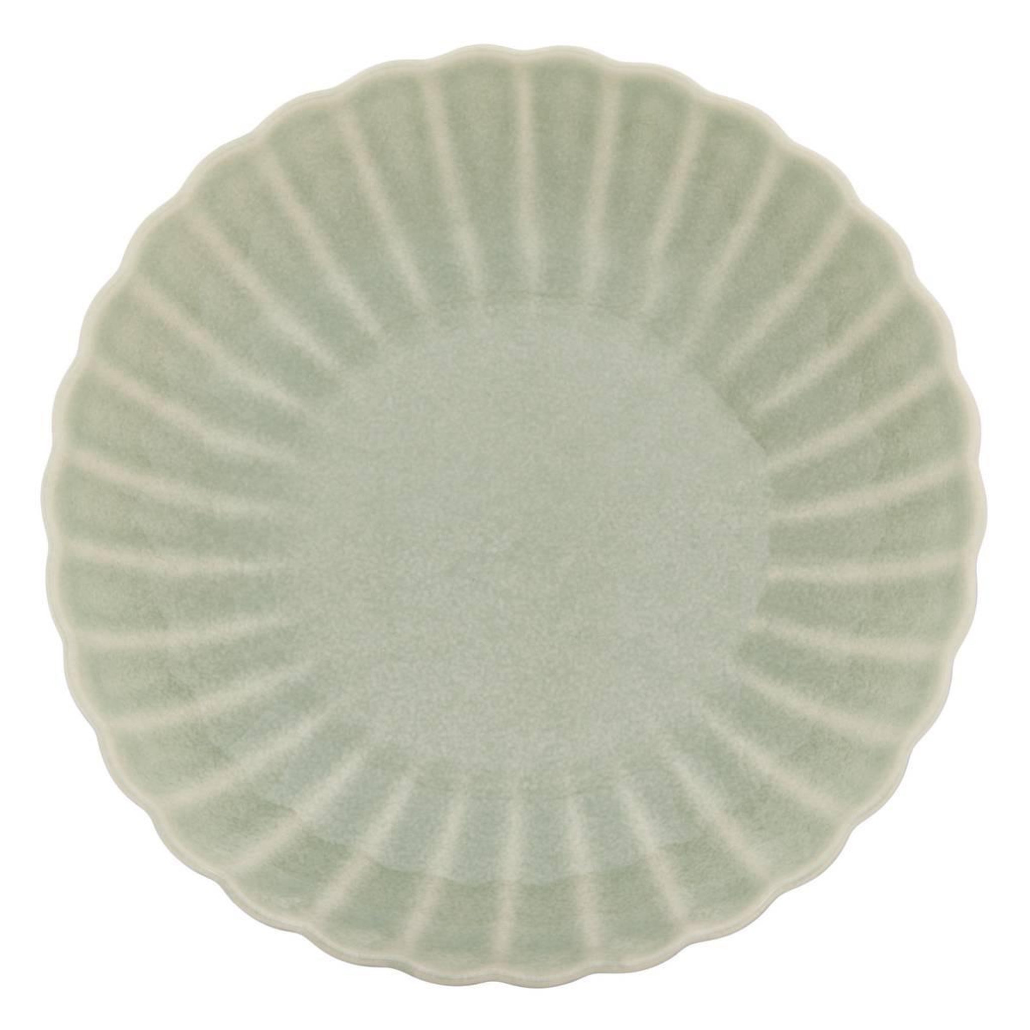 SECRET DE GOURMET Lot de 6 assiettes creuses  romy  19cm vert
