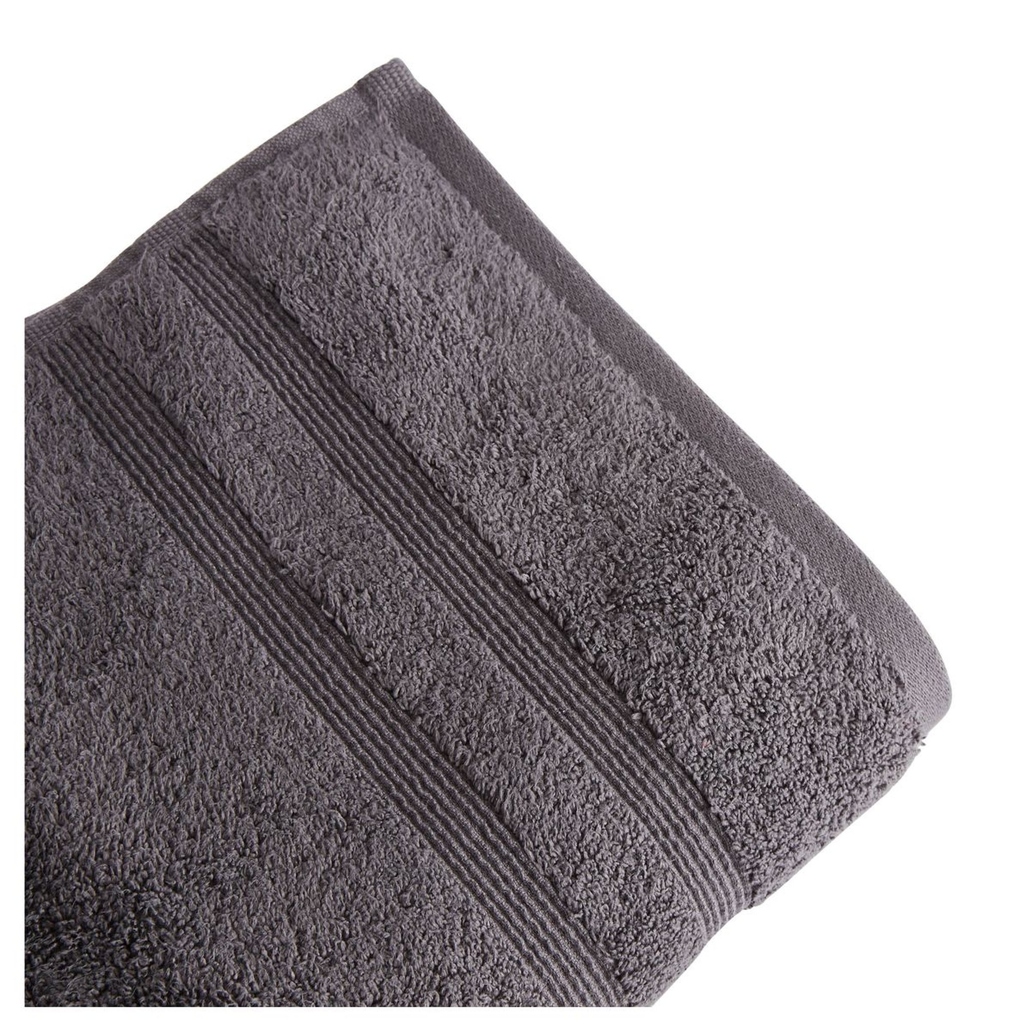 Voir la diapositive 3 : ACTUEL Drap de bain uni en coton 500gsm EXTRA FINE