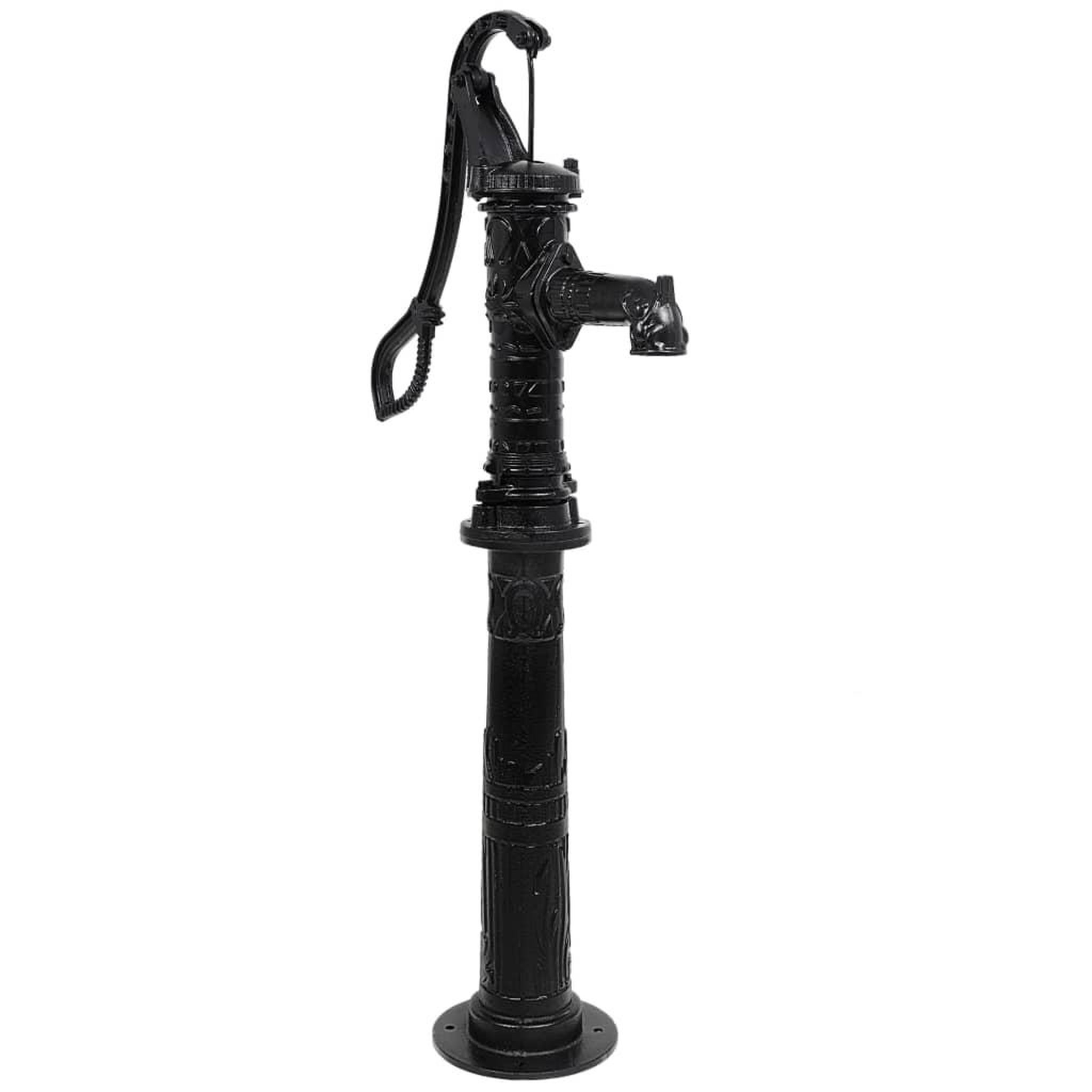VIDAXL Pompe a eau de jardin avec support en fonte