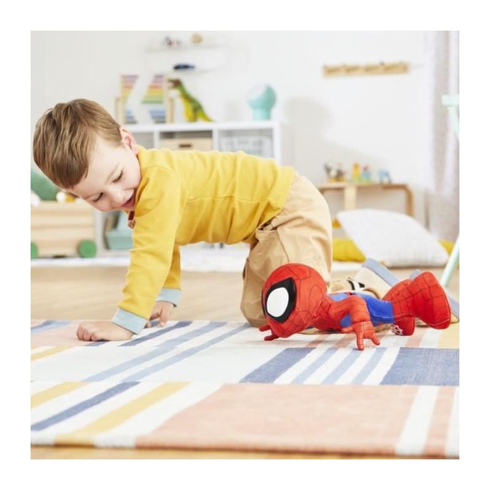 Voir la diapositive 5 : HASBRO Spidey danse et rampe, peluche interactive avec musique et sons, jouets de super-héros a partir de 3 ans, Spidey et ses Amis E