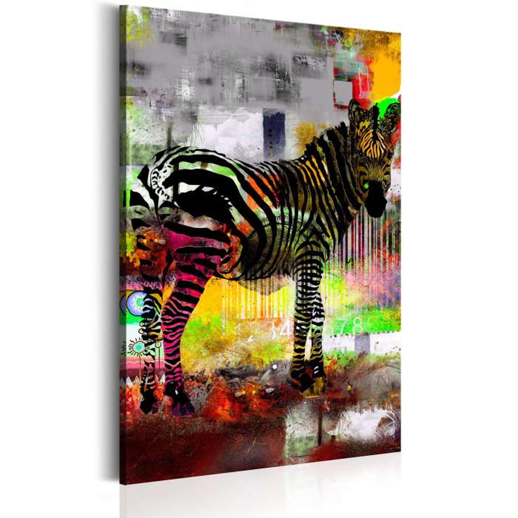 Paris Prix Tableau Imprimé  Colourful Preserve. Coloris disponibles : Multicolore