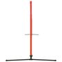 Voir la diapositive 4 : VIDAXL Filet de tennis Noir et rouge 500x100x87 cm Polyester