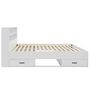 Voir la diapositive 6 : BEST MOBILIER Andrea - lit avec rangements - 160x200 cm - sommier inclus - bois