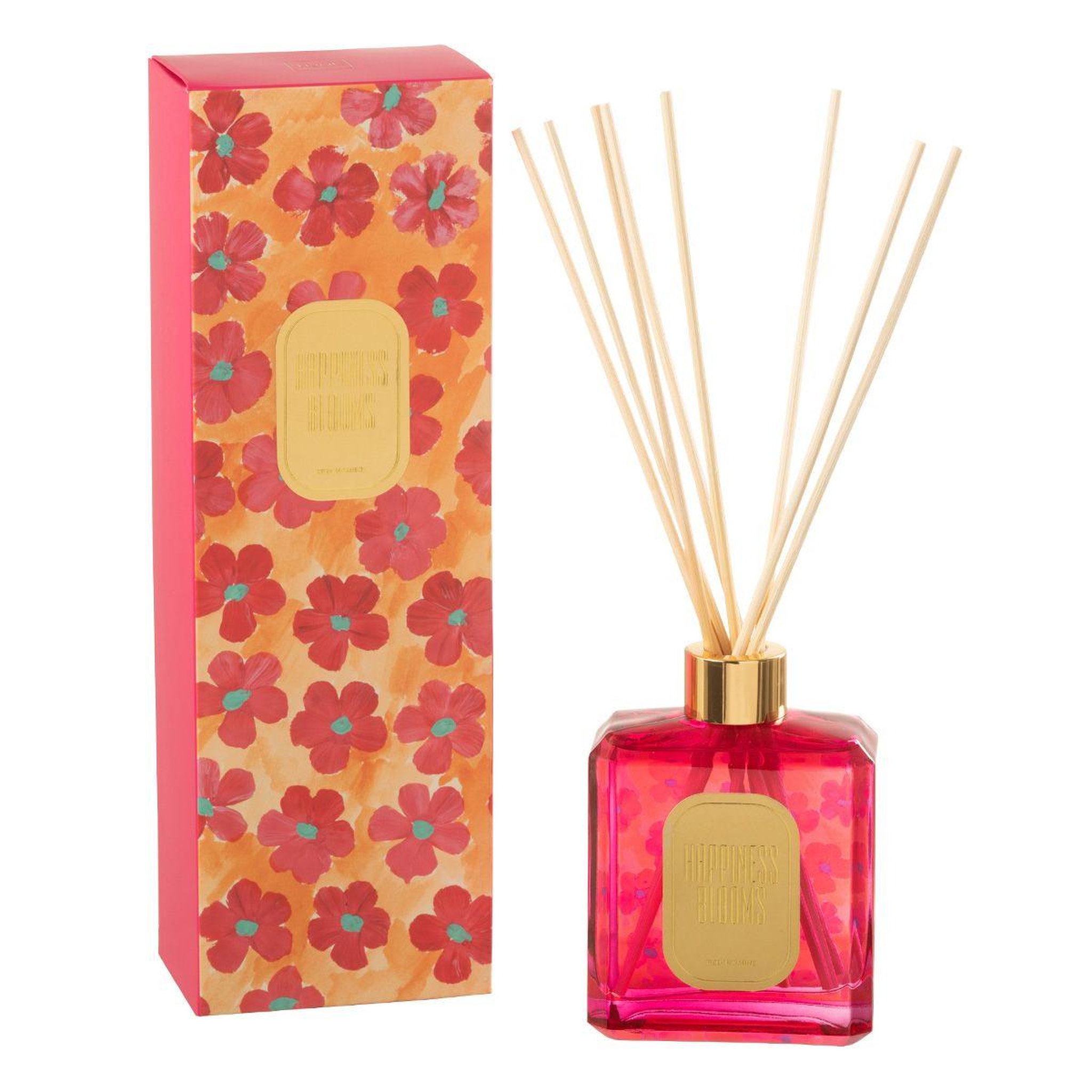 J-LINE Diffuseur de parfum  happiness blooms  180ml red jasmine