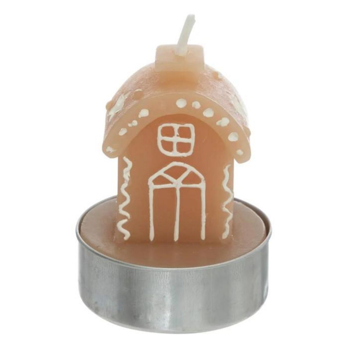 ATMOSPHERA Lot de 4 Bougies Déco  Maison  98g Beige