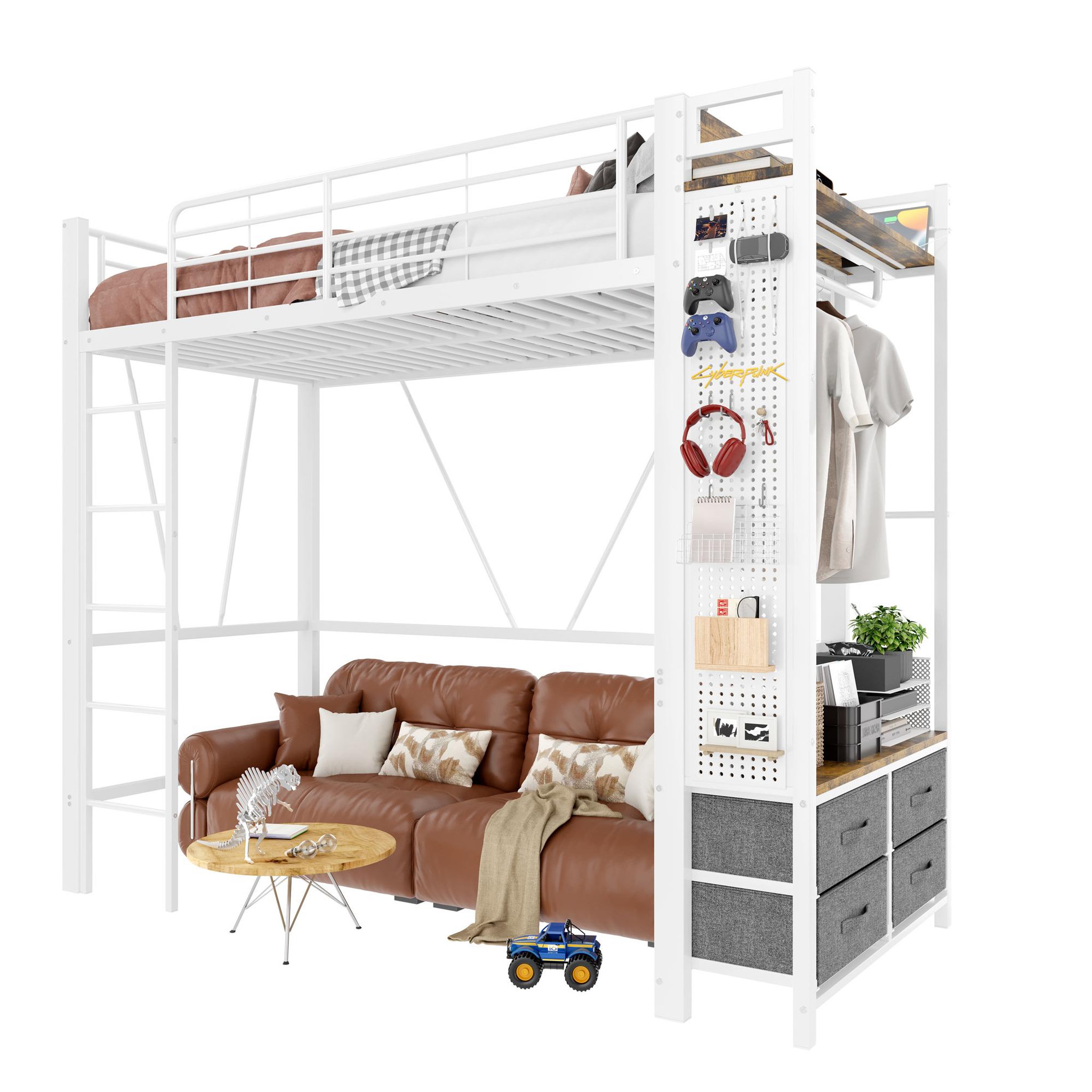 Voir la diapositive 1 : MERAX Lit mezzanine