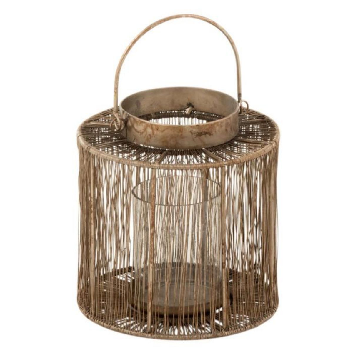 Paris Prix Lanterne Vintage en Métal  Freyo  27cm Bronze
