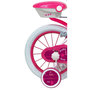 Voir la diapositive 2 : Vélo enfant - Modèle 16''Lolli Girl pour enfant de 105/120 cm avec stabilisateurs - Panier avant - Coffre arrière - 2 freins et pneus gonflables